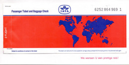 Ticket Luchtvaart Airplane Airline - IATA - 1993 - Non Classificati