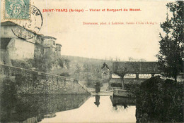 St Ybars * Vivier Et Rempart Mazet * Abreuvoir * Café Du Jardin - Other & Unclassified