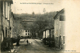 Ste Croix De Volvestre * L'avenue Du Pont * Hôtel * Route Rue - Other & Unclassified