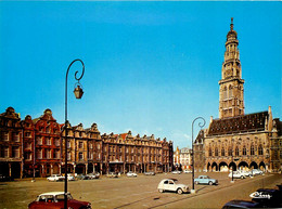 Arras * La Place Des Héros * L'hôtel De Ville * Automobile Voiture Ancienne Citroën 2CV - Arras