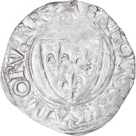 Monnaie, France, Charles VI, Blanc Guénar, Paris, TTB+, Billon, Duplessy:377C - 1380-1422 Charles VI The Beloved