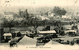 Tonneins * Jour De Marché * Vue De St Germain - Tonneins