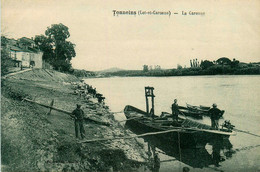 Tonneins * La Garonne * Barque Péniche - Tonneins