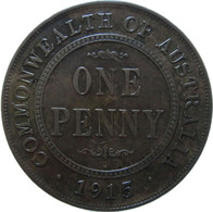 LaZooRo: Australia 1 Penny 1915 XF - Penny