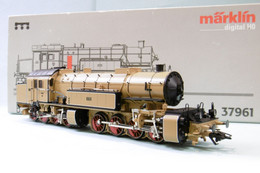 Märklin 3 Rails - Locomotive Vapeur  Mallet Gtl 2 X 4/4 5751 Ocre Digital Réf. 37961 BO HO 1/87 - Locomotives
