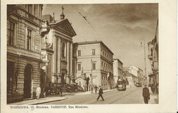 POLOGNE - WARSZAWA - VARSOVIE - Rue Miodowa (non Voyagée) - Poland