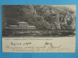 Comblain-au-Pont Vue Sur La Station Et Les Rochers - Comblain-au-Pont