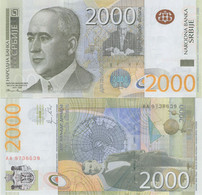 SERBIA 2.000 Dinara 2011 UNC, Milutin Milanković - Servië