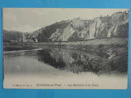 Comblain-au-Pont Les Rochers Et La Gare - Comblain-au-Pont