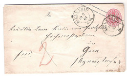 Lettre Prussien Avec Cachet Post-couvert 10/02/1867 - Postal  Stationery