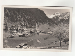 B3592) GASCHURN - Montafon 1000m - KIRCHE - Straße HAUS DETAILS ALT ! 1932 - Gaschurn