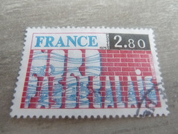 Région - Nord - Pas-de-Calais - 2f.80 - Carmin, Gris Et Bleu - Oblitéré - Année 1975 - - Used Stamps