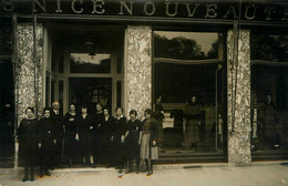 Nice * Carte Photo * Devanture Fourrures NICE NOUVEAUTES 10 Avenue Félix Faure G. BRUNEL / G. RENAULT Succr. - Other & Unclassified