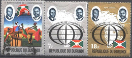 Used Stamps 10 Years Of Independence 1972 From Burundi - Oblitérés