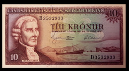 # # # Banknote Island (Iceland) 10 Kronur 1957 UNC # # # - Iceland