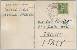 75304 - ISLAND  Iceland - Postal History - POSTCARD To ITALY 1935 - Otros & Sin Clasificación