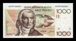 Belgica Belgium 1000 Francs 1980-1996 Pick 144a (3) MBC VF - 1000 Franchi