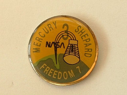 Pin's  NASA - MERCURY - SHEPARD - FREEDOM 7 - Space