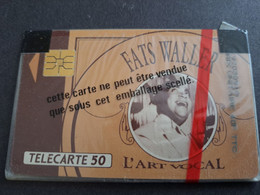 FRANKRIJK  50 UNITS   FATS WALLER LART VOCAL SERIE    MINT IN BLISTER  **10314** - Privat