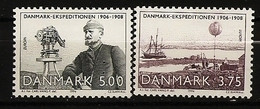 Danemark Danmark 1994 N° 1080 / 1 ** Europa, Expédition Polaire, Groenland, Koch, Théodolite, Science, Voiture, Bateau - Nuovi