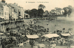 Langogne * Le Pré De La Foire * Marché Aux Bestiaux - Langogne