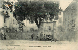 Castelnaudary * Façade De L'hôpital Mixte * Cachet 146ème Dépôt - Castelnaudary