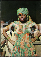 PHOTO POSTCARD WOMAN FEMME MARKET SAO TOME ISLAND AFRICA AFRIQUE CARTE POSTALE NT3 - Sao Tome Et Principe