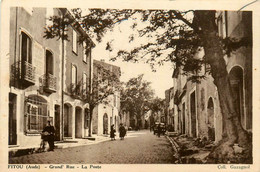 Fitou * La Grand Rue * La Poste * Ptt - Autres & Non Classés