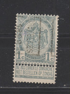 COB 141B BRUXELLES 1898 - Rollenmarken 1894-99
