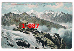1-087 Schwarzensteinhütte Rifugio Al Sasso Nero Alpenverein Künstlerkarte - Unclassified