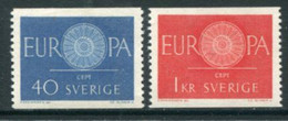 SWEDEN 1960 Europa MNH / **.  Michel 463-64 - Neufs