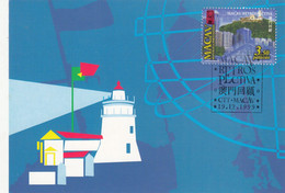 Macau, Macao, Maximum Cards, (149) Macau Retrospectiva 1999 - Cartes-maximum