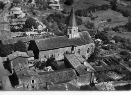 Champdeniers Vue Aérienne L'Eglise Romane - Champdeniers Saint Denis