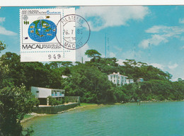 Macau, Macao, Maximum Cards, (156) Ano Mundial Das Comunicações  1985 - Cartoline Maximum