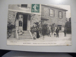 A509. CPA. 78. BOIS D'ARCY. (Yvelines).Rendez-vous De Chasse De Puits Aux Loups . Beau Plan Animé. Ecrite & Voyagée - Bois D'Arcy