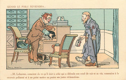 MILITAIRE PATRIOTIQUES  " Quand Le Poilu Reviendra..."  Illustrateur Louis MORIN Edit Gallais N°166 - Patriottisch