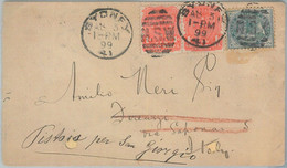 77277 - AUSTRALIA: New South Wales - Postal History -  COVER To ITALY 1899 - Otros & Sin Clasificación