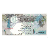 Billet, Qatar, 1 Riyal, Undated (2003), KM:20, TTB+ - Qatar