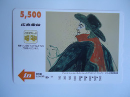JAPAN  OTHERS CARDS  PAINTING PAINTINGS MENS - Peinture