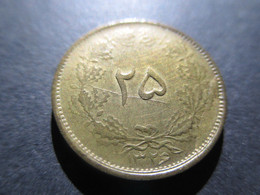 Rare Iran 25 Dinars SH 1326 (1947) XF Condition    X367d - Iran