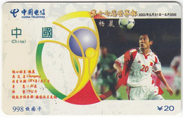 CHINA F-875 Prepaid ChinaTelecom - Sport, Soccer - Used - China