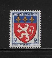 FRANCE  ( FR4 - 520 )  1943  N° YVERT ET TELLIER  N°  572    N** - Neufs