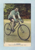 CPA Cyclisme Édition J. Boldo, Marcel GODARD, Vainqueur Du Trophée De France Sur Bicyclette "Labor". Réf. 151 - Cyclisme