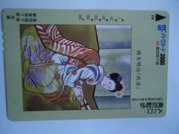 JAPAN  OTHERS CARDS  PAINTING PAINTINGS  WOMENS - Pintura