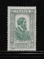 FRANCE  ( FR4 - 536 )  1943  N° YVERT ET TELLIER  N°  592    N** - Neufs