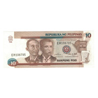 Billet, Philippines, 10 Piso, KM:187b, TTB - Philippines