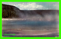 YELLOWSTONE, WY - RAINBOW POOL - YELLOWSTONE NATIONAL PARK - PUB. BY McKEE PRINTING CO - - Yellowstone