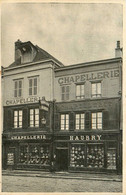 Troyes * Façade Devanture Magasin Commerce HAUBRY , Chapellerie * 21 Place De L'hôtel De Ville * PUB Au Dos - Troyes