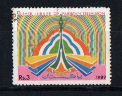 Pakistan - 1989 -The 25th Anniversary Of Pakistan Television - Used, ( Condition As Per Scan ) - Pakistan