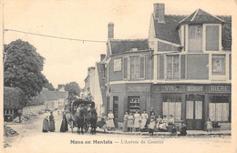 CPA 77 MONS EN MONTOIS ARRIVEE DU COURRIER - Autres & Non Classés